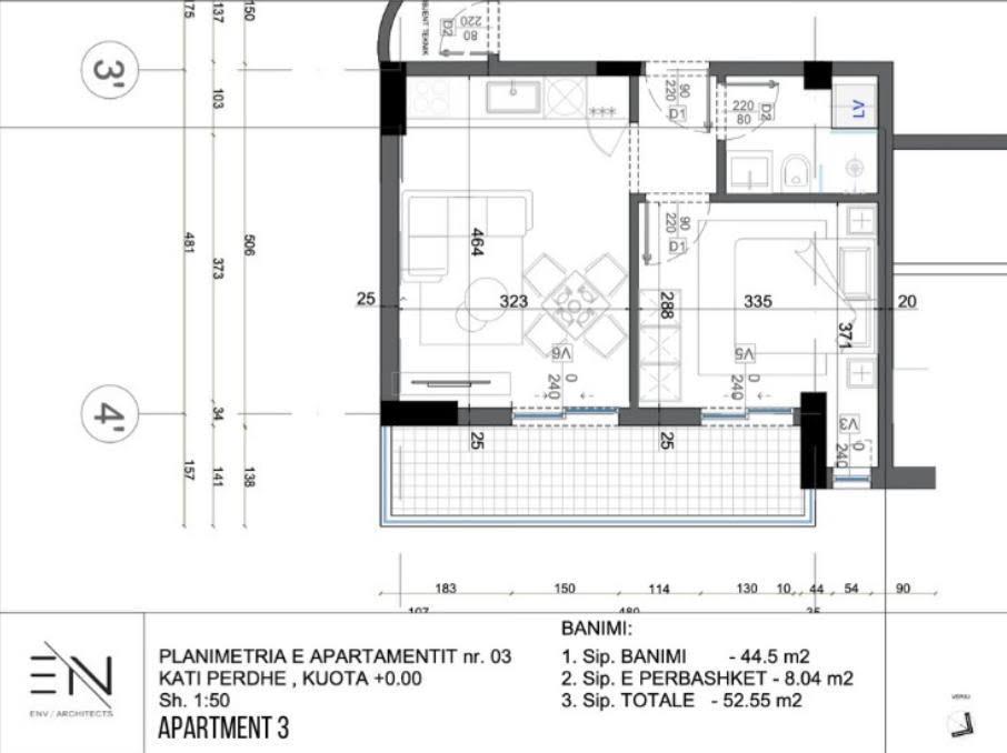 One Bedroom Apartment in Ksamil