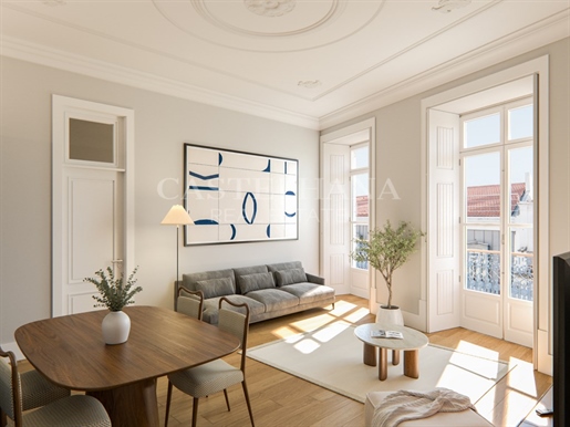 Appartement 1 chambre avec balcon dans un nouveau développement à Santos, Lisbonne