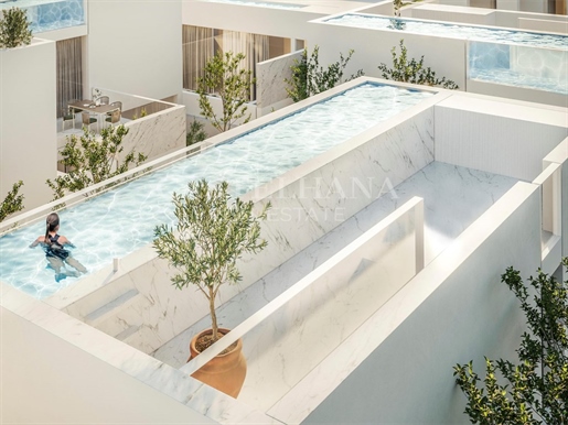Villa de 5 dormitorios con terraza con piscina privada en Campo de Ourique