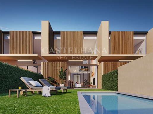 Villa de 2 dormitorios con jardín insertada en nuevo desarrollo en el Algarve