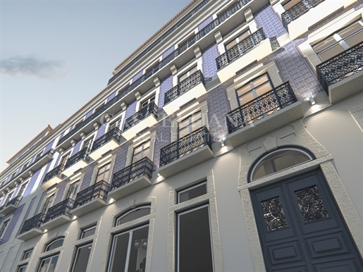 1 bedroom apartment with balcony in new development in Santos, Lisbon