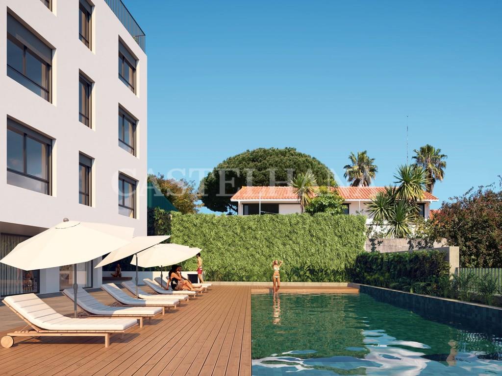 3 bedroom flat with balcony in new development in Caxias