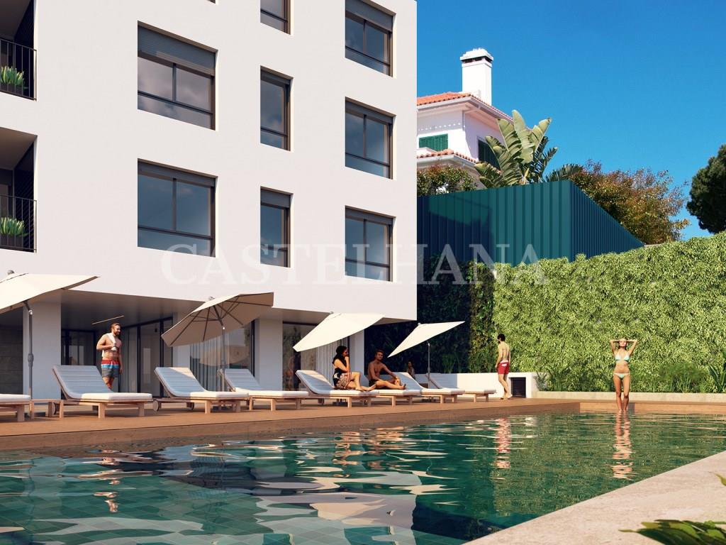 3 bedroom flat with balcony in new development in Caxias