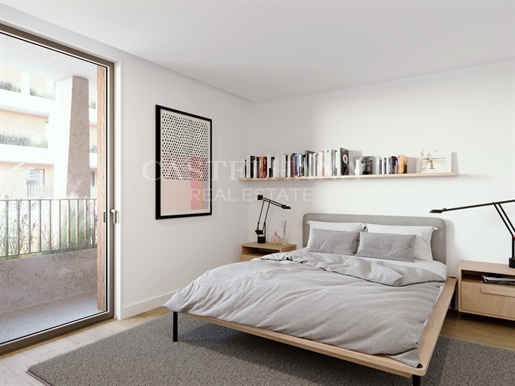 Appartement 2+1 chambres avec balcon inséré dans un nouveau développement premium à Antas