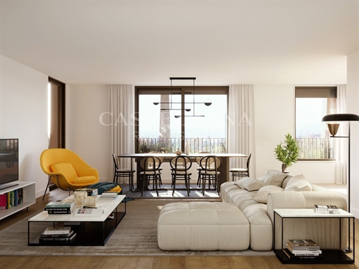 Appartement roof top 3 chambres avec balcon inséré dans un nouveau développement premium à Antas