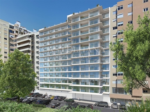 Appartement de 2 chambres avec parking dans un nouveau développement, Areeiro