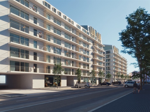 Appartement de 3 chambres avec balcon inséré dans un nouveau développement à Lisbonne