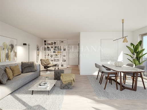 2 bedroom apartment inserted in new development in Lisbon