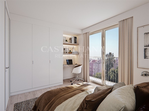 Appartement de 2 chambres inséré dans un nouveau développement à Lisbonne