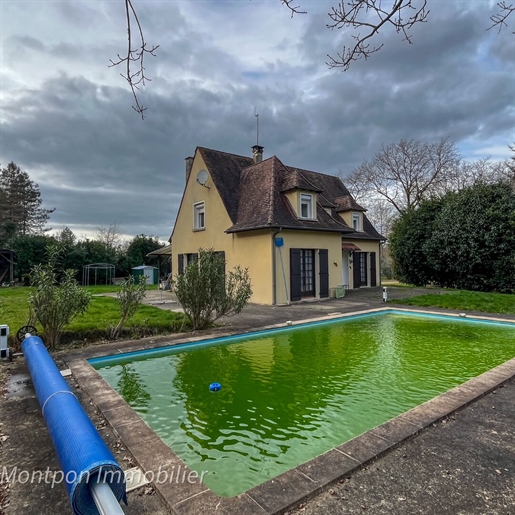 Maison Montpon Menesterol avec piscine