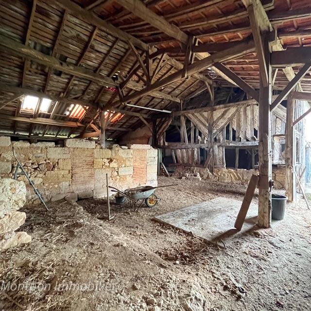 Farmhouse with outbuildings