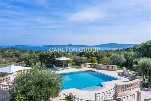A-One Of A Kind Villa That Boasts Romance And Outstanding Views Across The Bay Of Saint-Tropez