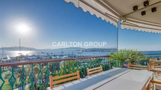 Cannes Croisette Port Canto Appartement D'exception En Etage Eleve