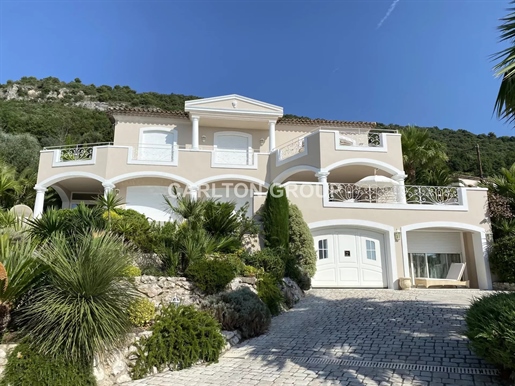 Villa with Panoramic Sea and village View