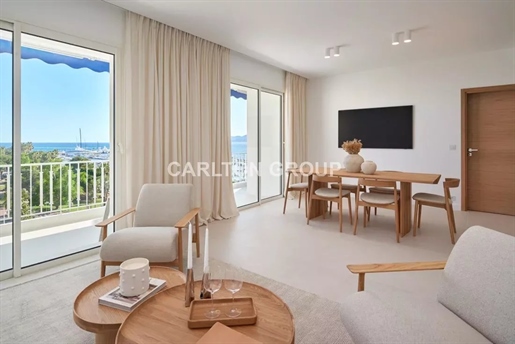 Croisette Palm-Beach - Renovated 4 bedroom flat with sea view
