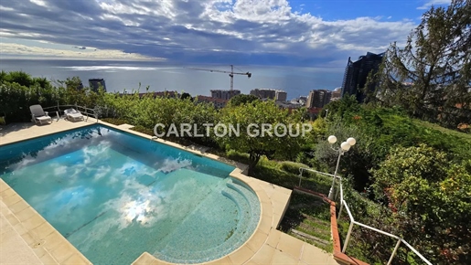 Beausoleil, villa sea view, near Monaco