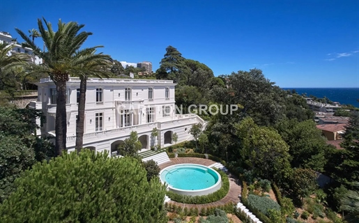 Cannes Californie - Sumptuous, luxuriously renovated Belle Epoque with sea view