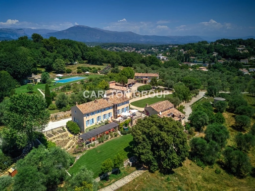 Historic estate in a superb location set in glorious Provencal countryside, minutes to Valbonne vill