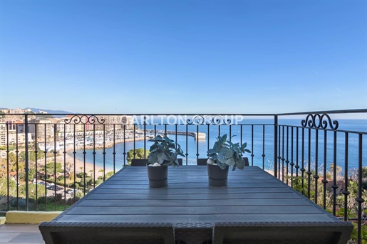 Panoramic Sea View Town House in Cap d'Ail.