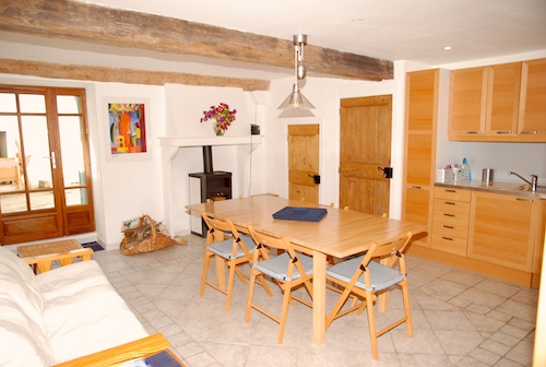 Renovated village house with courtyard,garage and outbuilding