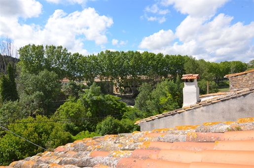 Character house with Roof top terrace in Bize Minervois