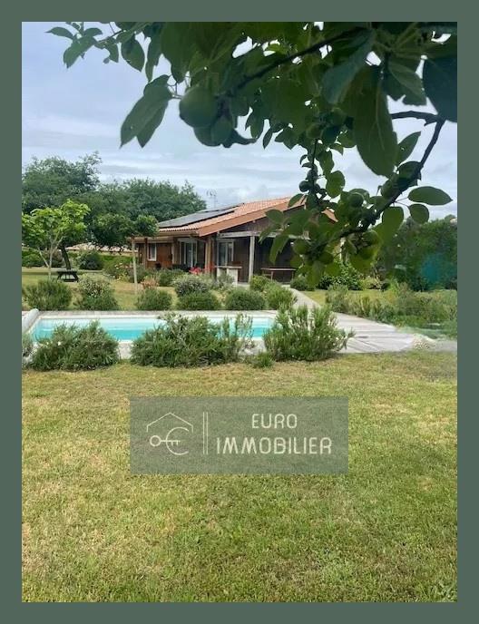 Maison en bois de 5 pièces, avec piscine - Gironde (33) - Aquitaine