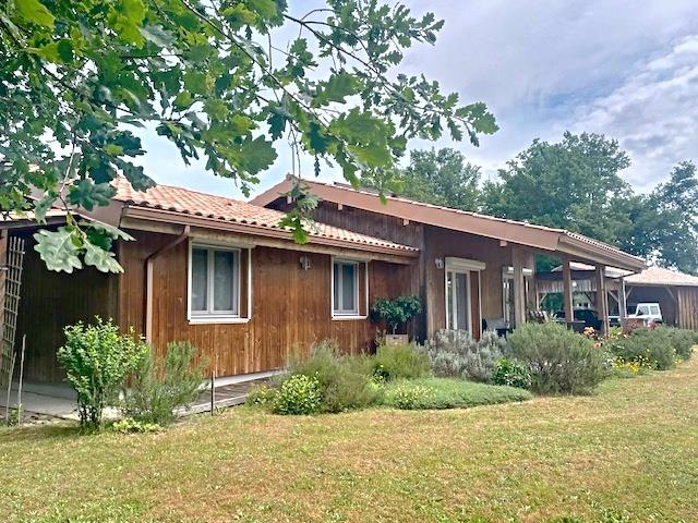 Maison en bois de 5 pièces, avec piscine - Gironde (33) - Aquitaine