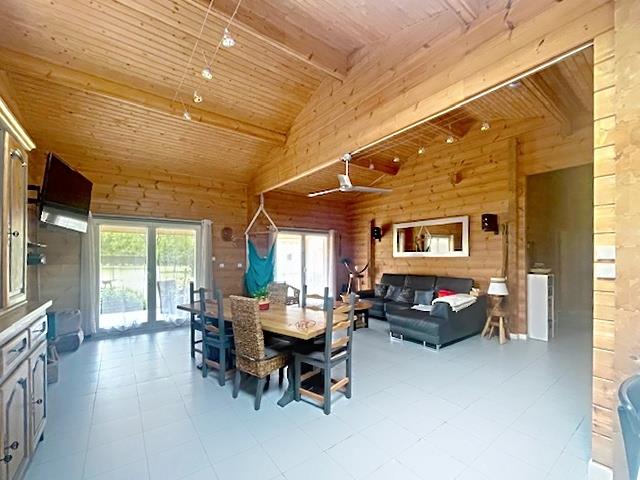 Maison en bois de 5 pièces, avec piscine - Gironde (33) - Aquitaine