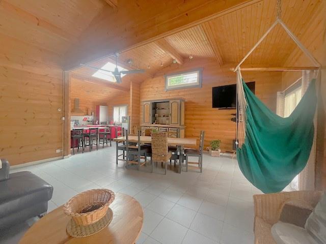 Maison en bois de 5 pièces, avec piscine - Gironde (33) - Aquitaine