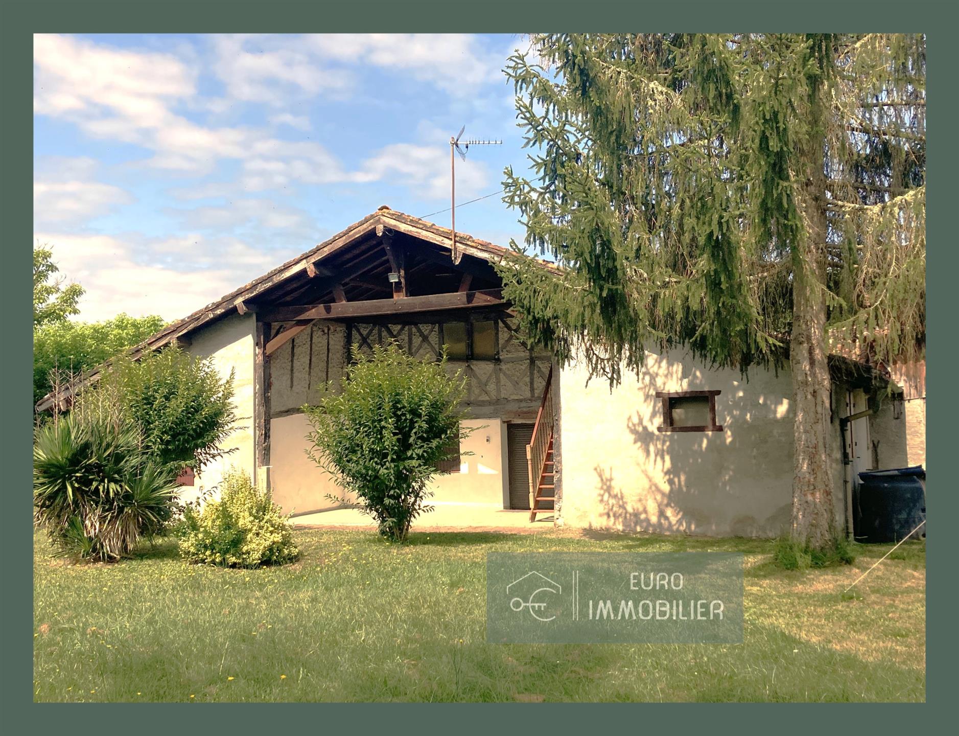 Landaise en pierre3 chambres - Bazas