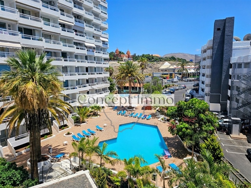 Grand studio avec balcon au cœur de Playa de Las Américas - à seulement 500m de la plage !