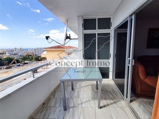 Светлая и меблированная квартира с отличным балконом с видом на море в Сан-Эухенио-Альто!