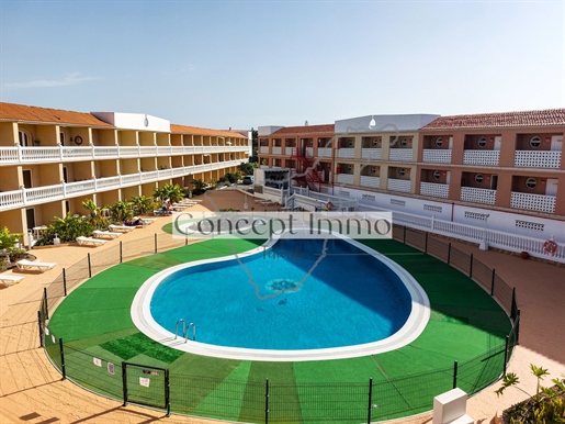 Appartement meublé d’une chambre avec piscine chauffée, terrasses avec vue sur la mer et licence VV