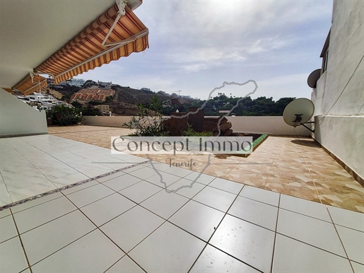 Furnished 2 bedroom apartment with large terrace 84 sqm and sea views in San Eugenio Alto!