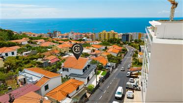 Drie slaapkamers + 2 villa's - uitzicht op zee, garage en barbecueplaats - Amparo, Funchal