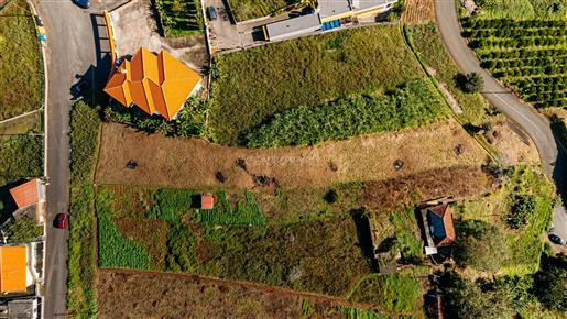 Terrain avec possibilité de construction - 2 430 m2 - Situé à Achada - Porto da Cruz