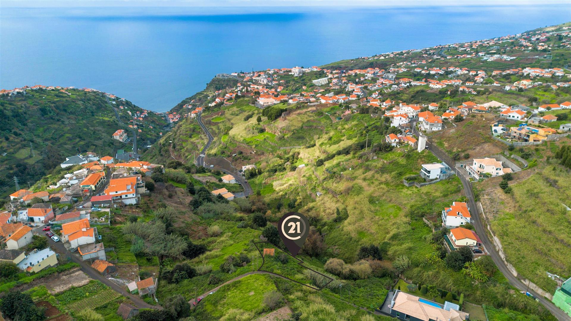 Plot with Stunning Sea View for Sale – Calheta, Madeira