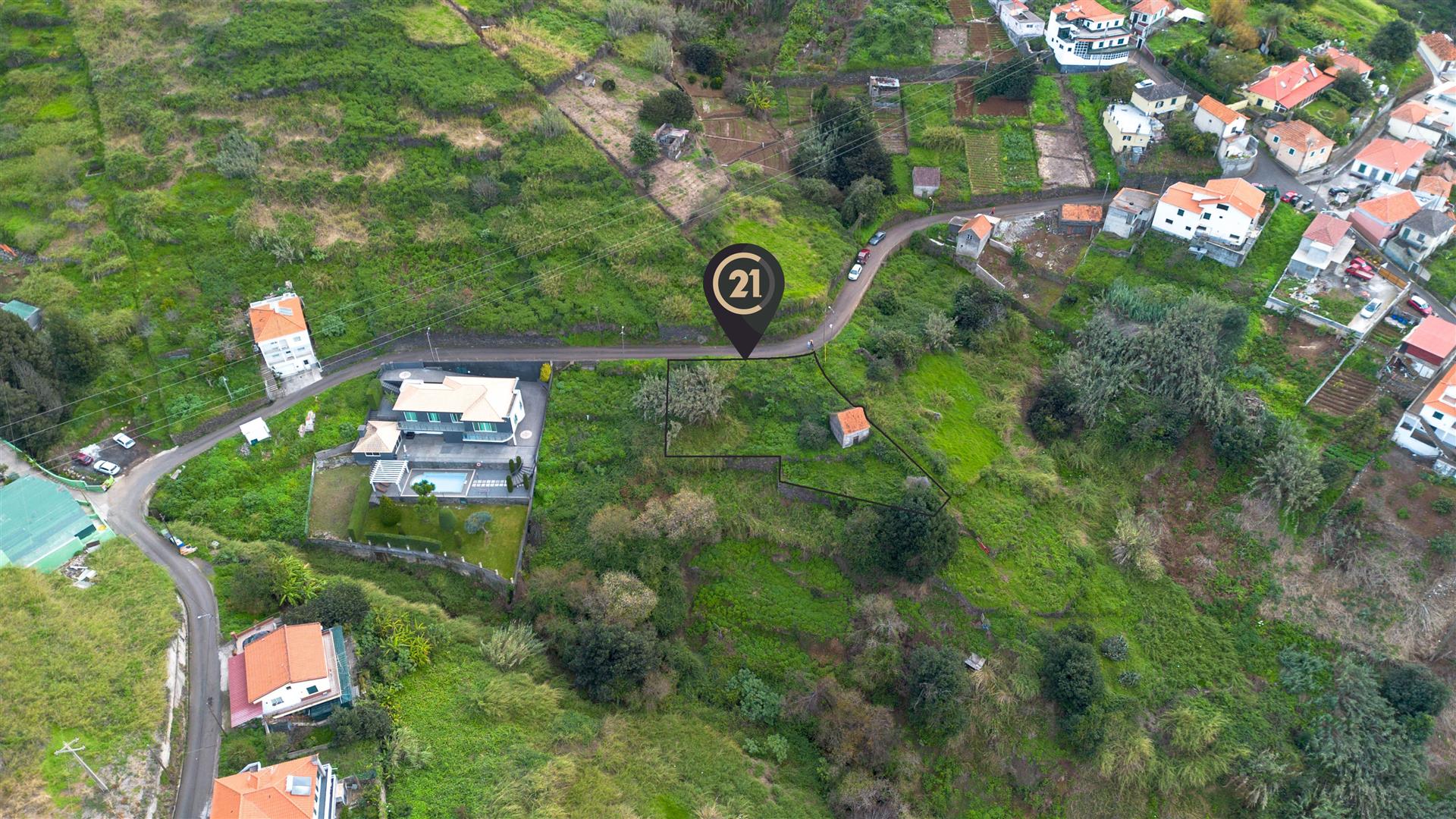 Plot with Stunning Sea View for Sale – Calheta, Madeira