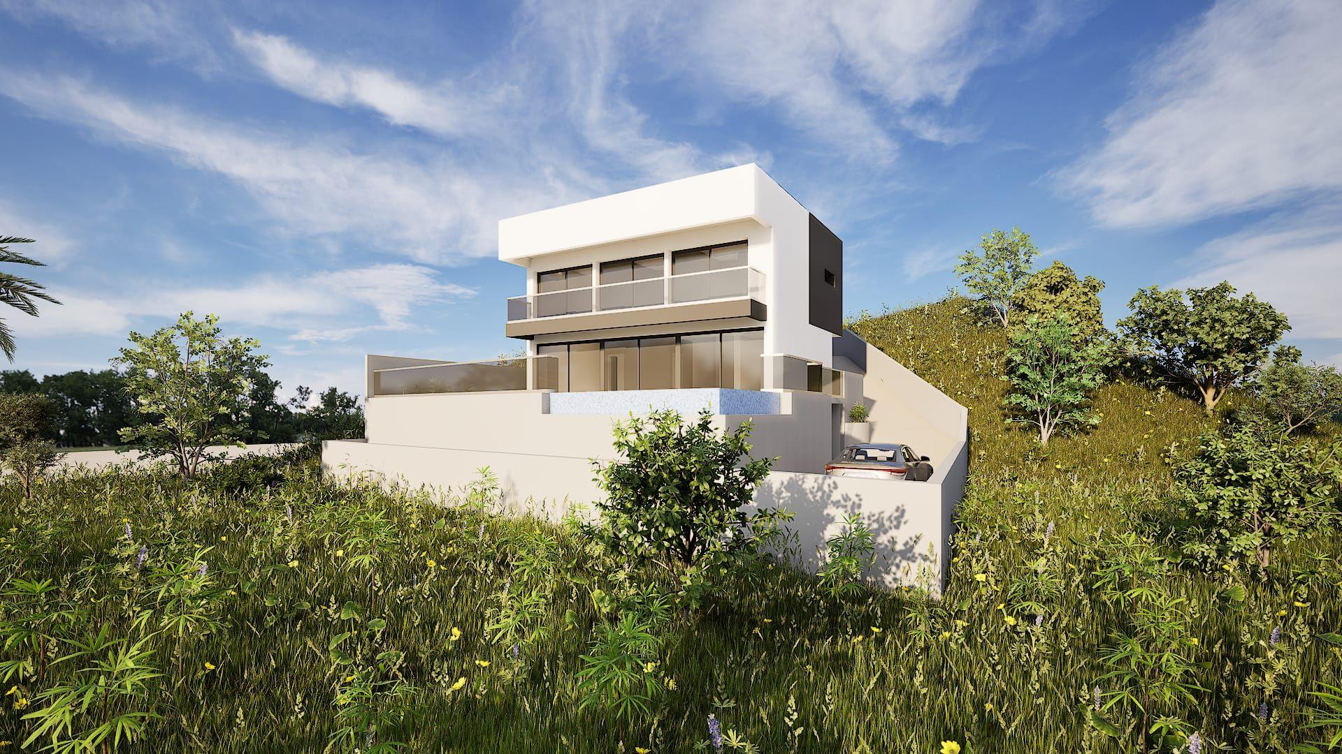 Luxe Villa in Aanbouw met Uitzicht op Zee – Funchal, Madeira