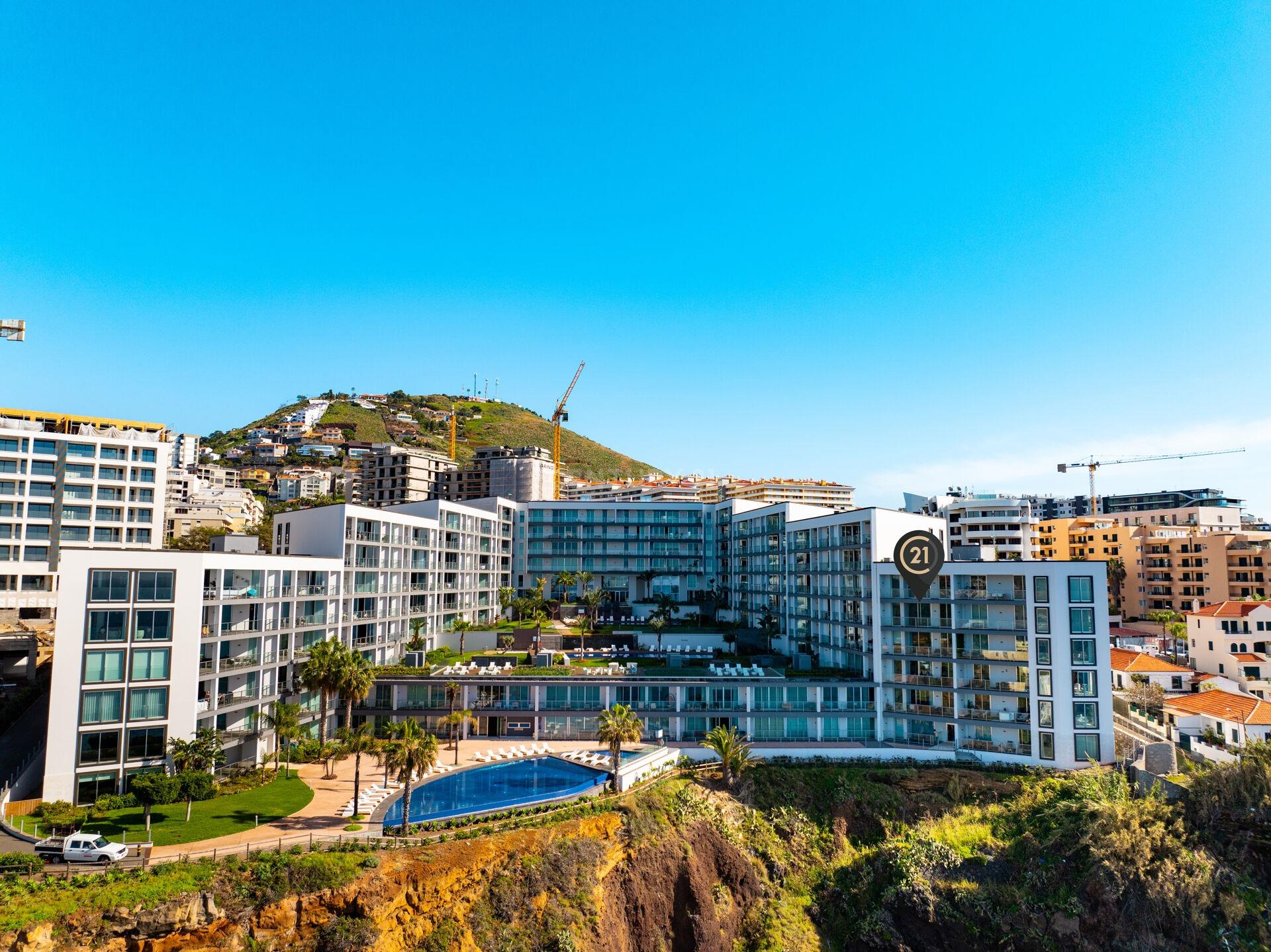 Appartement met twee slaapkamers - Nieuw - Zeekant - Estrada Monumental, Funchal