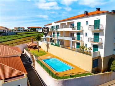 Apartment mit zwei Schlafzimmern, Meerblick und Pool – Canhas, Ponta do Sol