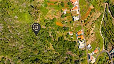 Rustikální pozemek 850 m2 - Eiras, Santa Cruz, Madeira