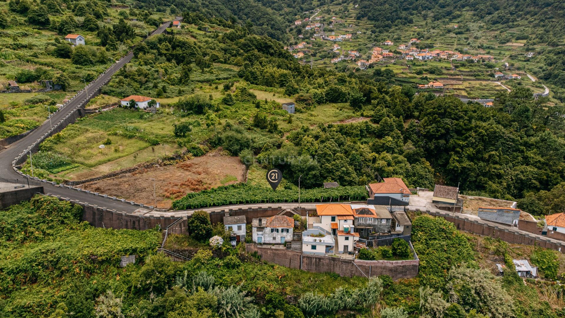 Rustikk land - utsiktspunkt Opprinnelsen til Levada, Boaventura, São Vicente