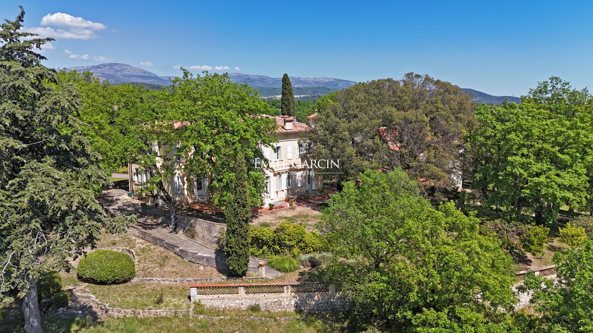 For sale - Callian - Magnificent château and outbuildings - Former home of Nadia Leger
