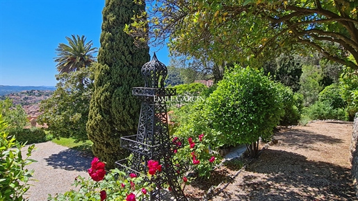Historic property for sale with sea view- Saint Christophe, Grasse
