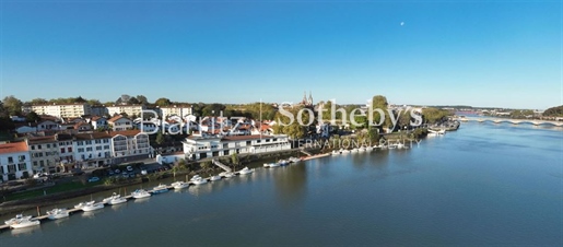 Top floor apartment with 2 terraces in Bayonne view Adour