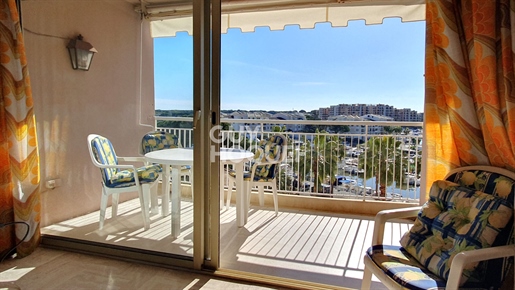 A Mandelieu - Cannes Marina - Lejlighed med en smuk udsigt over havnen