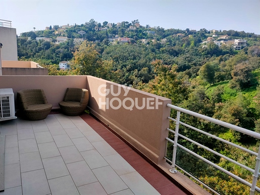 Apartment 2 room(s) 46 m2 in high standing residence. Large terrace