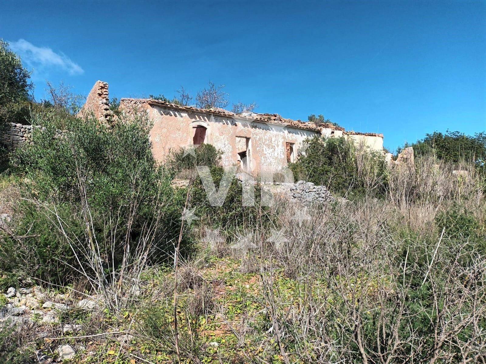 Plot With Ruin - Loule - Stunning Views - Countryside Setting - Ocean Views