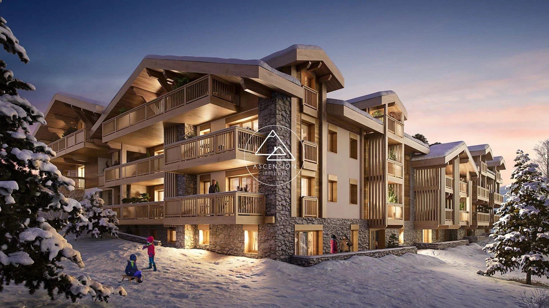 Appartement Penthouse neuf de 3 chambres et un coin nuit - Les Gets